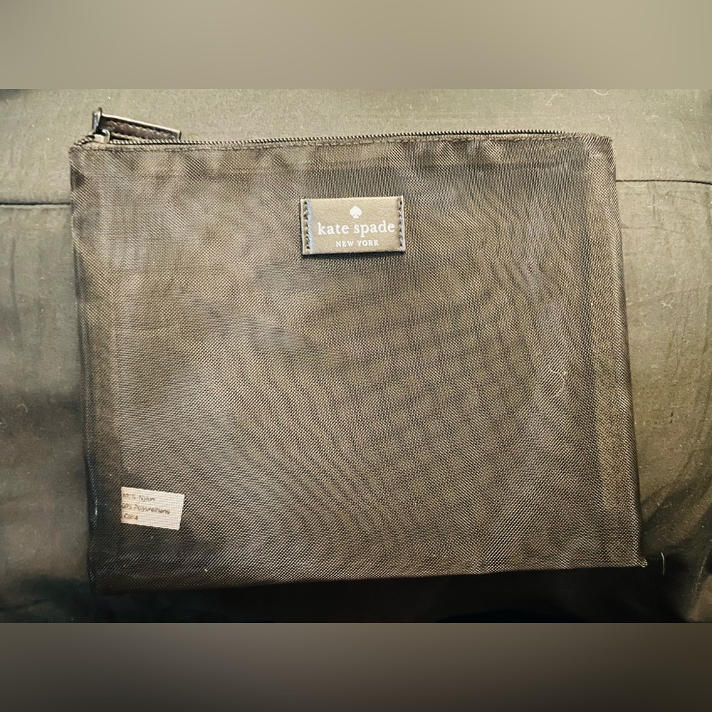 Kate Spade Black Toiletry Bag